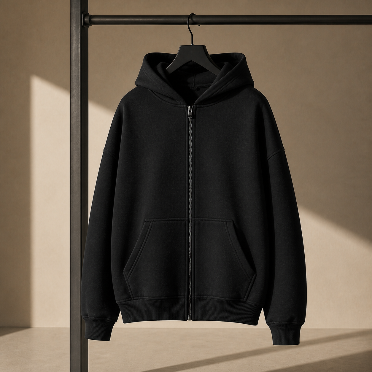 Line Zip Hoodie, front product view